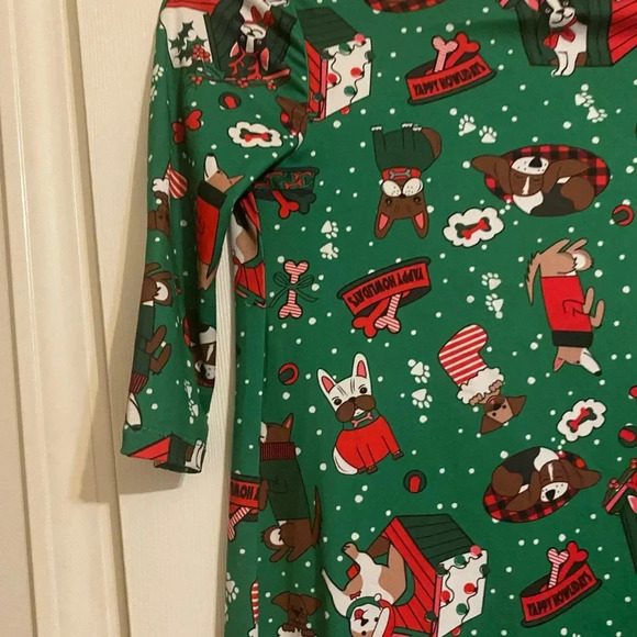 New Amy Byer Dog Christmas Dress - Picture 4 of 8